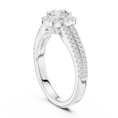 Oval Solitaire Lab Grown Diamond Ring