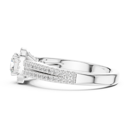Oval Solitaire Lab Grown Diamond Ring
