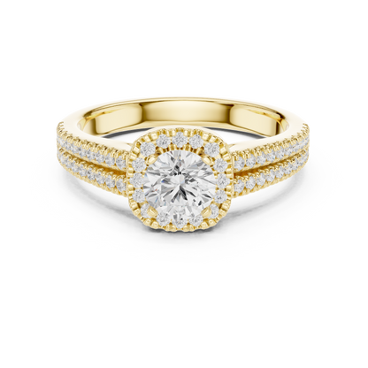 Oval Solitaire Lab Grown Diamond Ring