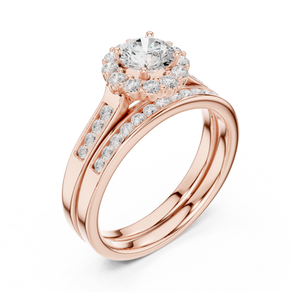 Round Solitaire Lab Grown Diamond Ring