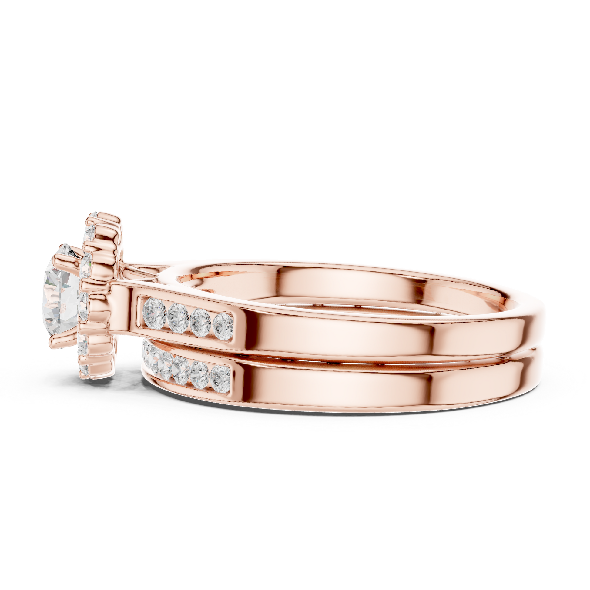 Round Solitaire Lab Grown Diamond Ring