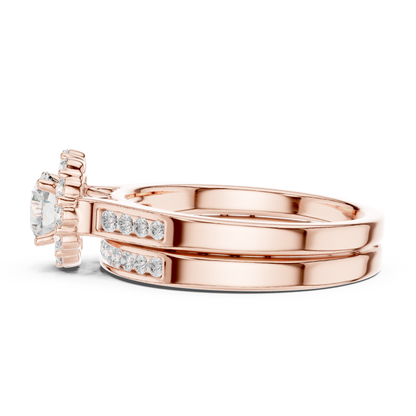 Round Solitaire Lab Grown Diamond Ring