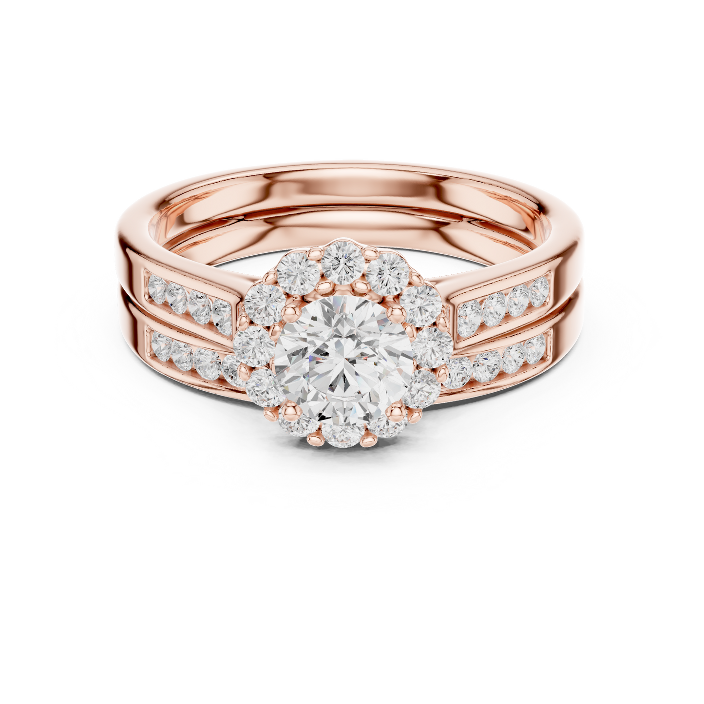 Round Solitaire Lab Grown Diamond Ring