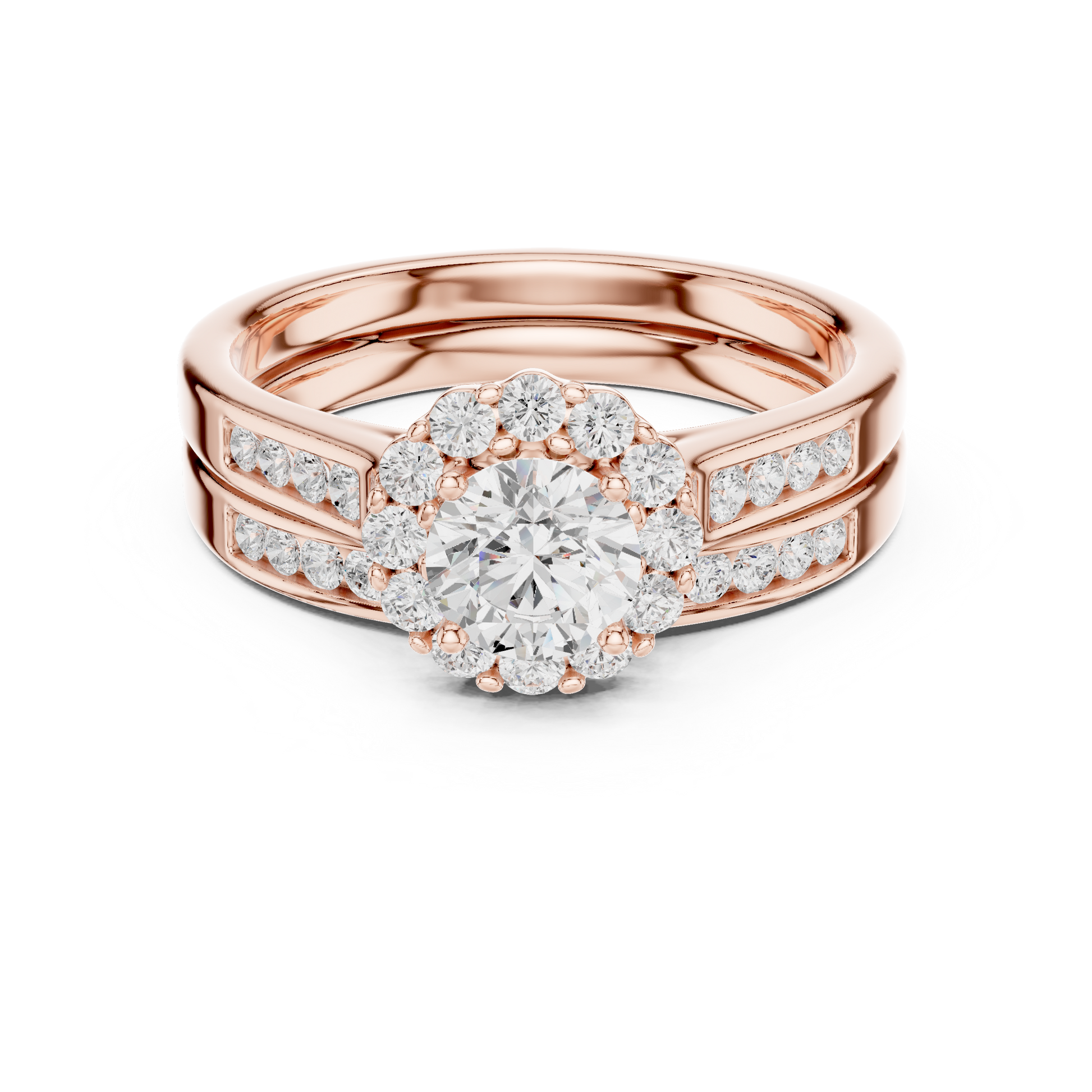 Round Solitaire Lab Grown Diamond Ring