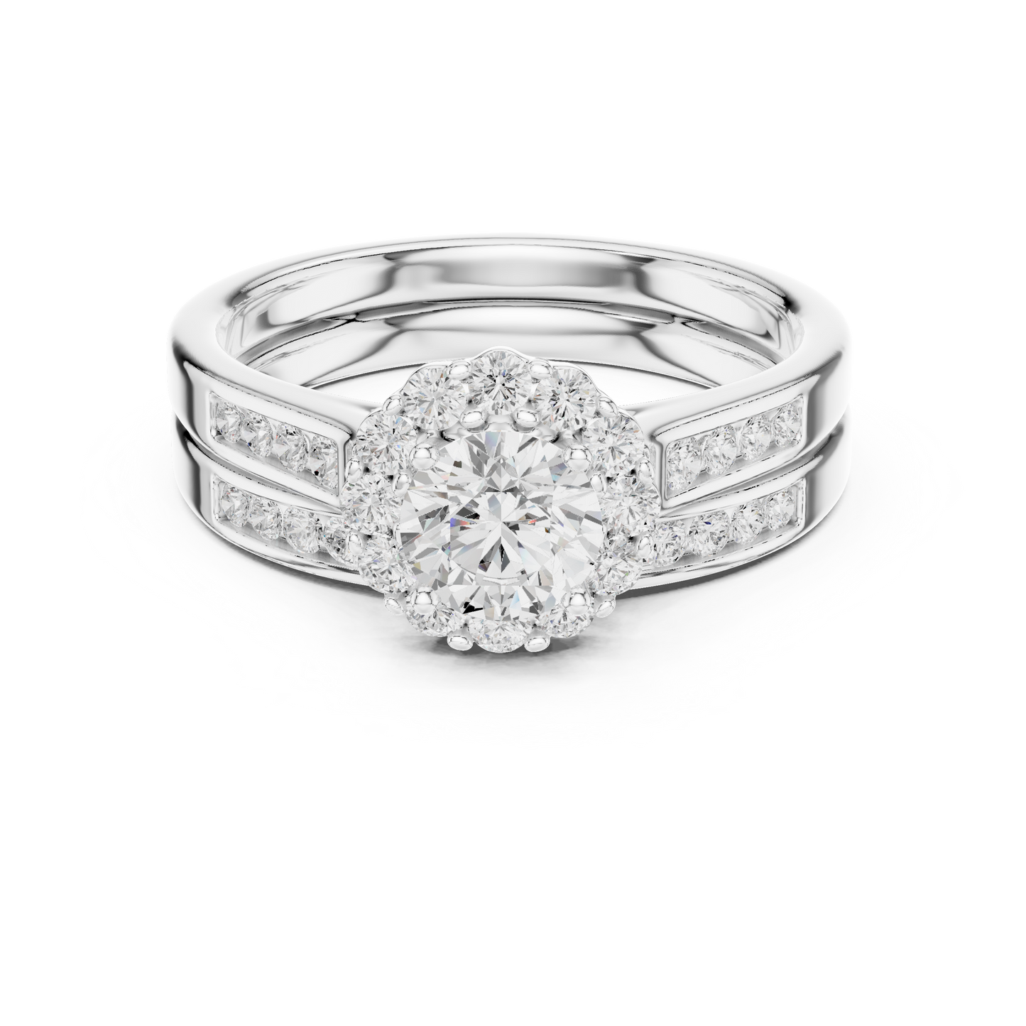 Round Solitaire Lab Grown Diamond Ring