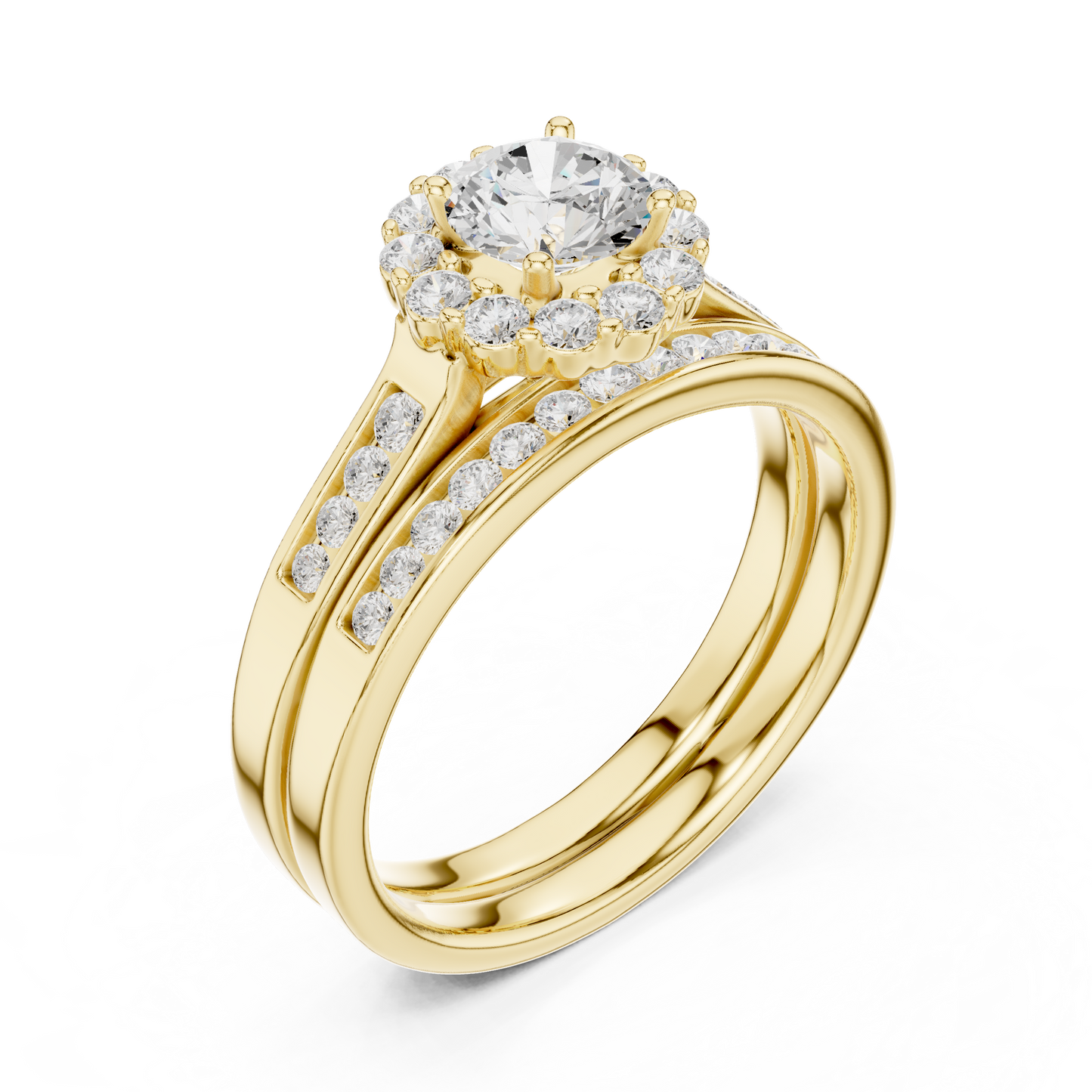 Round Solitaire Lab Grown Diamond Ring