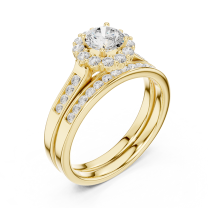 Round Solitaire Lab Grown Diamond Ring