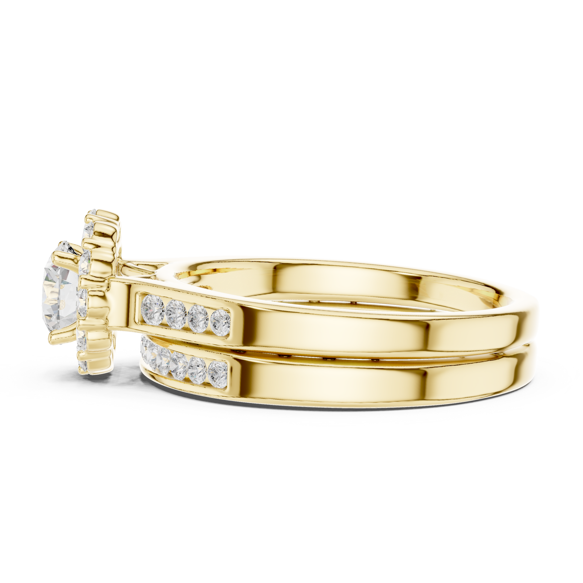 Round Solitaire Lab Grown Diamond Ring
