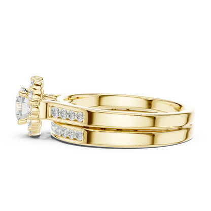 Round Solitaire Lab Grown Diamond Ring