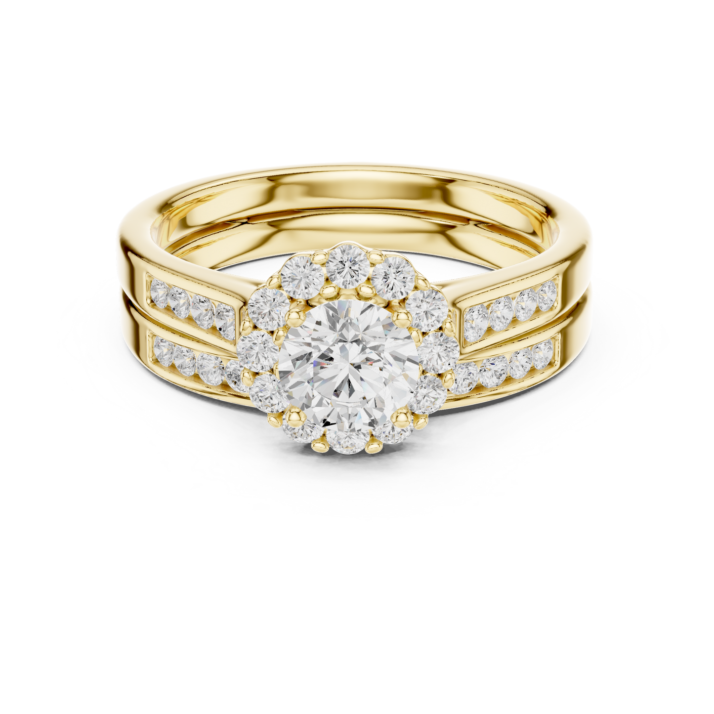 Round Solitaire Lab Grown Diamond Ring