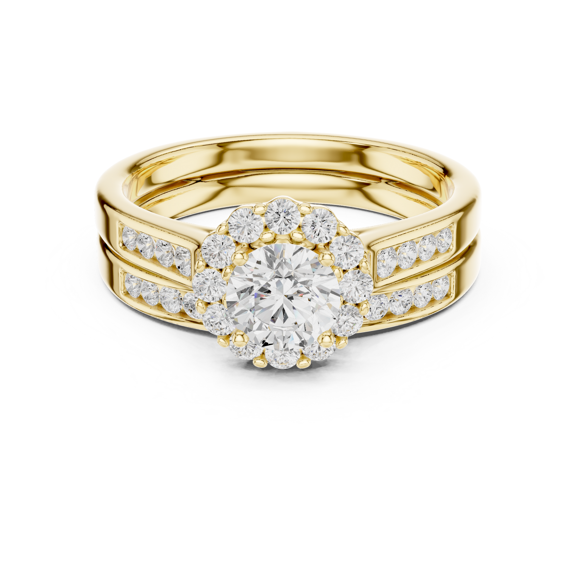 Round Solitaire Lab Grown Diamond Ring