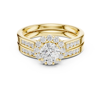 Round Solitaire Lab Grown Diamond Ring