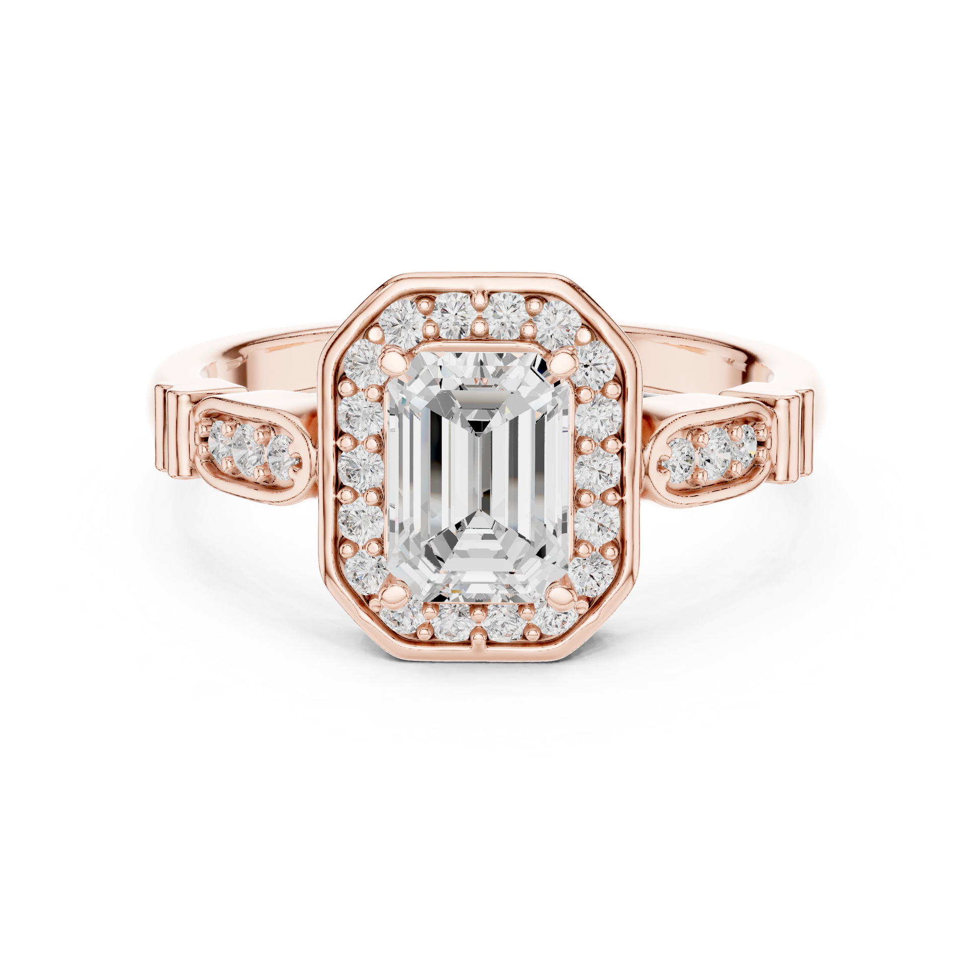 Cushion Solitaire Lab Grown Diamond Ring