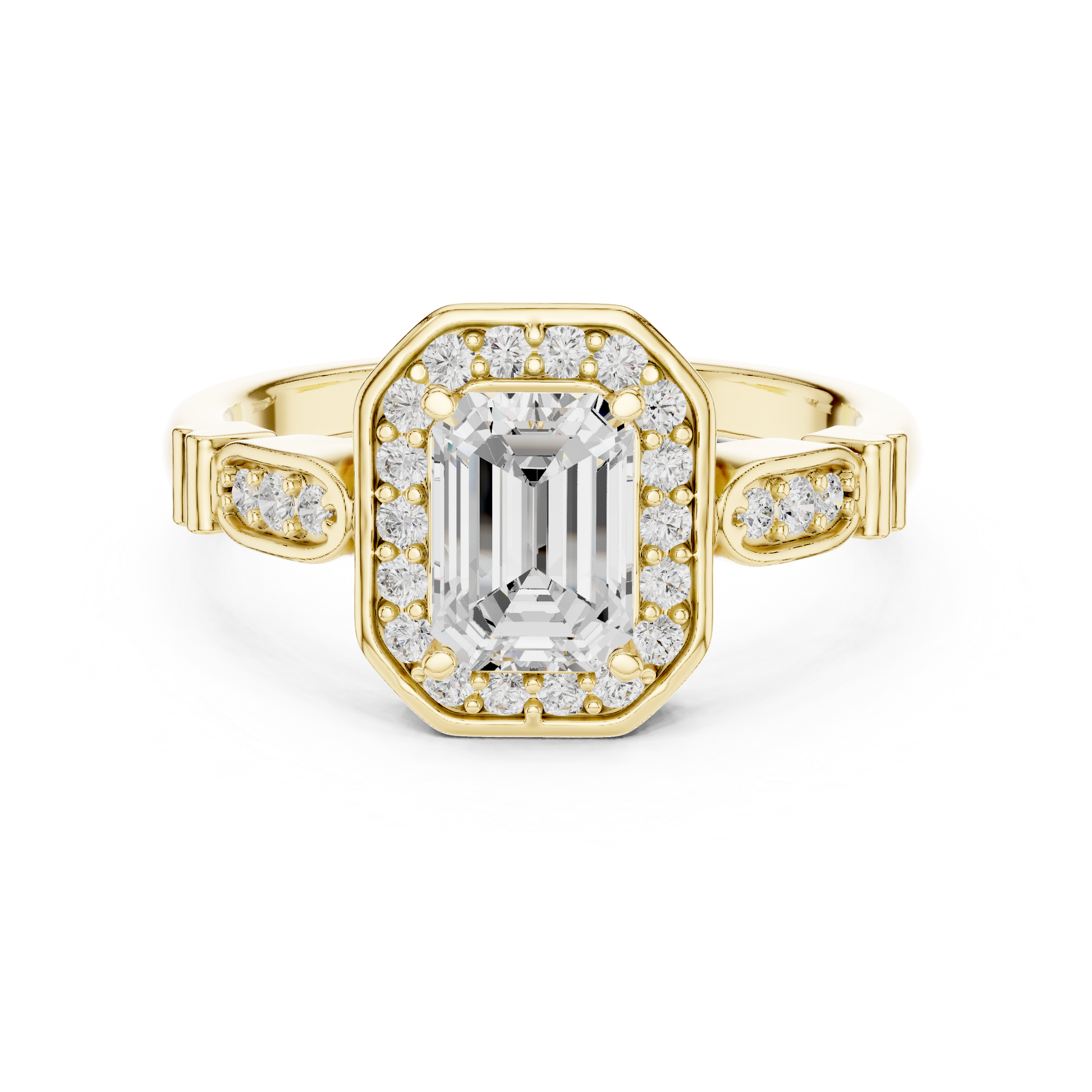 Cushion Solitaire Lab Grown Diamond Ring