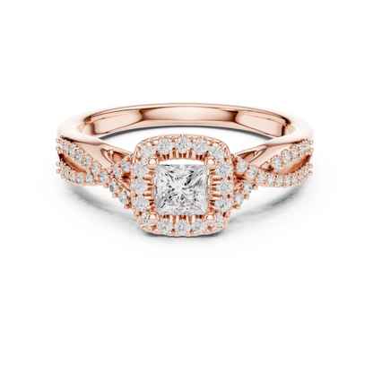 Mixed Shape Lab Grown Diamond Three Stone Ring