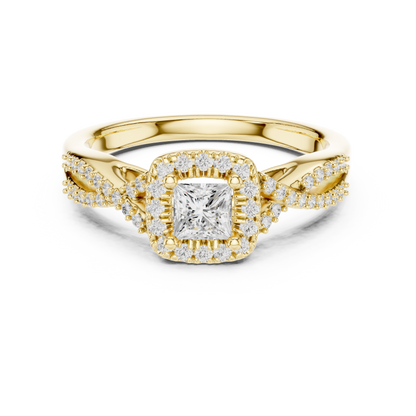 Mixed Shape Lab Grown Diamond Three Stone Ring