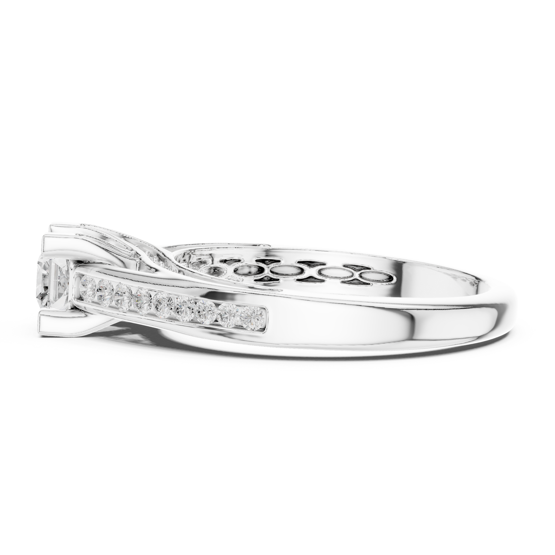 Round Halo Lab Grown Diamond Ring