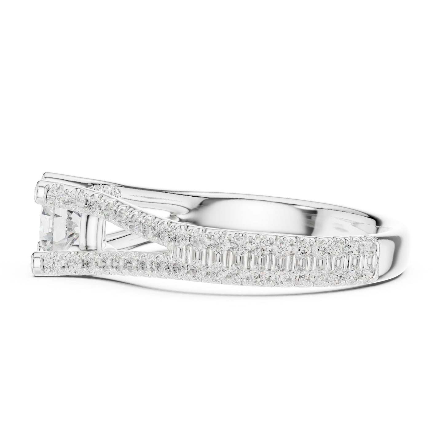 Round Halo Lab Grown Diamond Ring