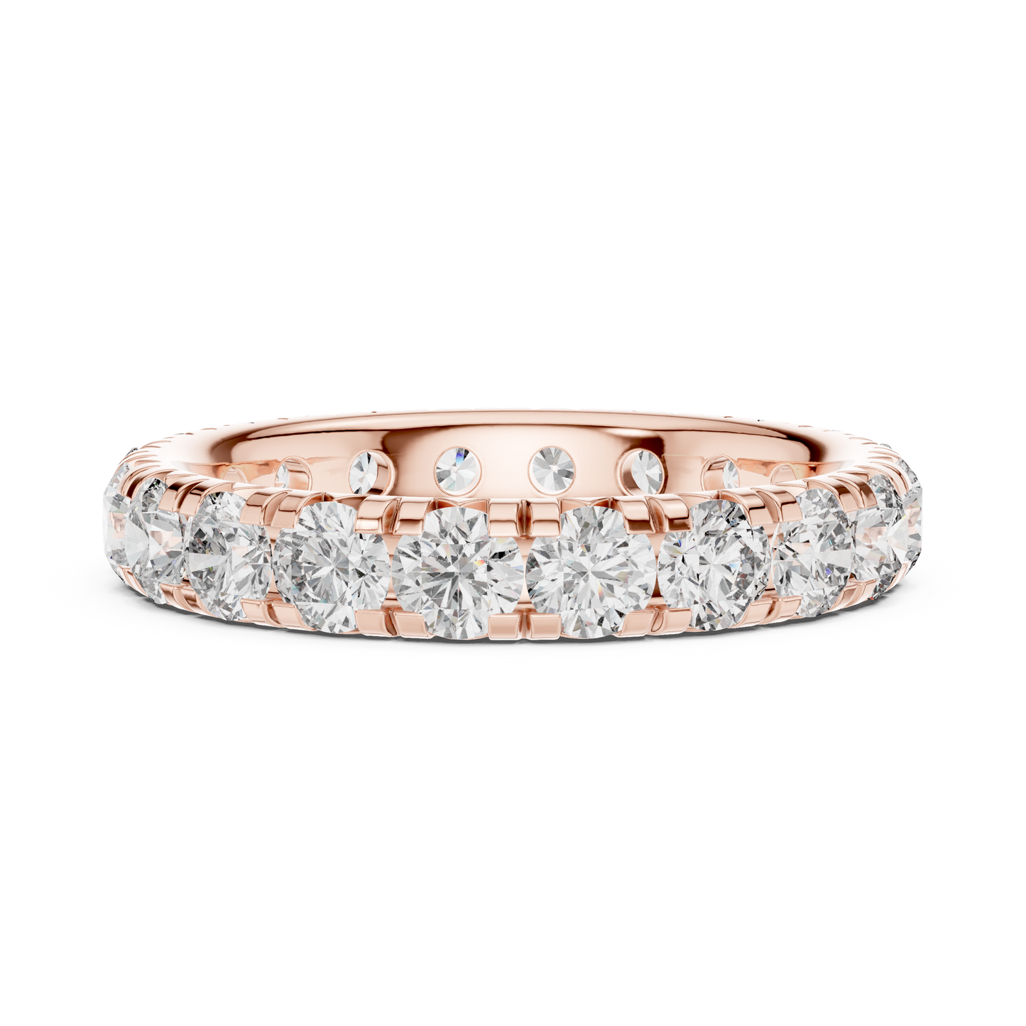 Round Eternity Lab Grown Diamond Ring
