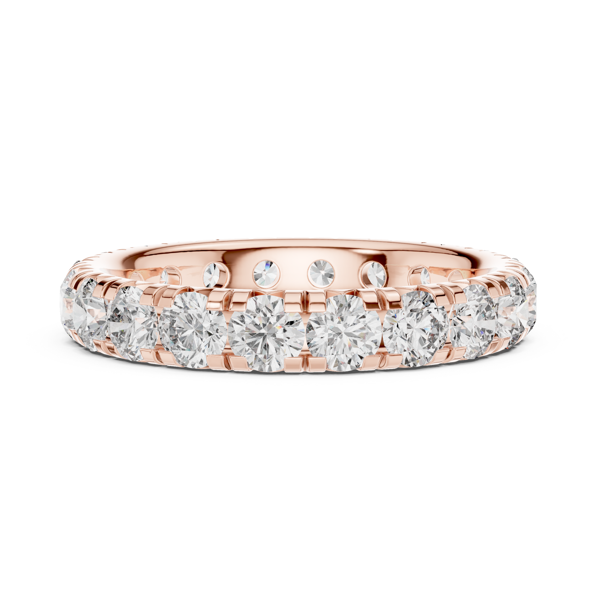 Round Eternity Lab Grown Diamond Ring