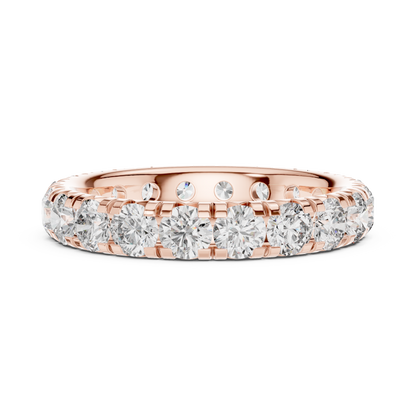 Round Eternity Lab Grown Diamond Ring