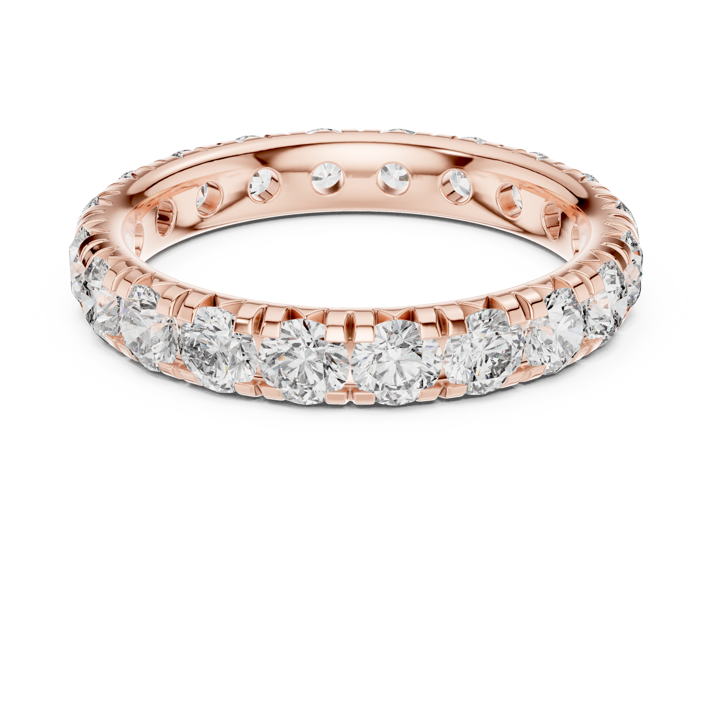 Round Eternity Lab Grown Diamond Ring