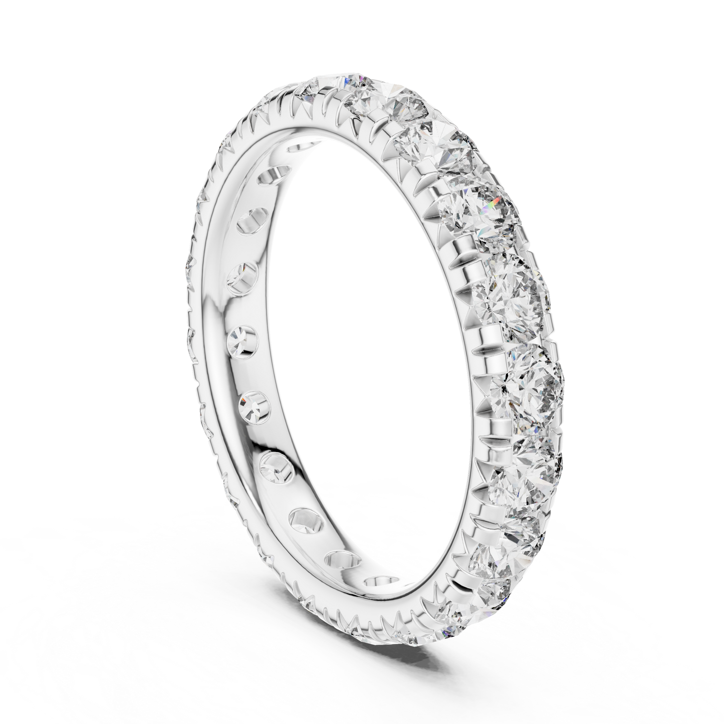 Round Eternity Lab Grown Diamond Ring