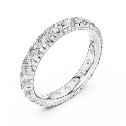 Round Eternity Lab Grown Diamond Ring