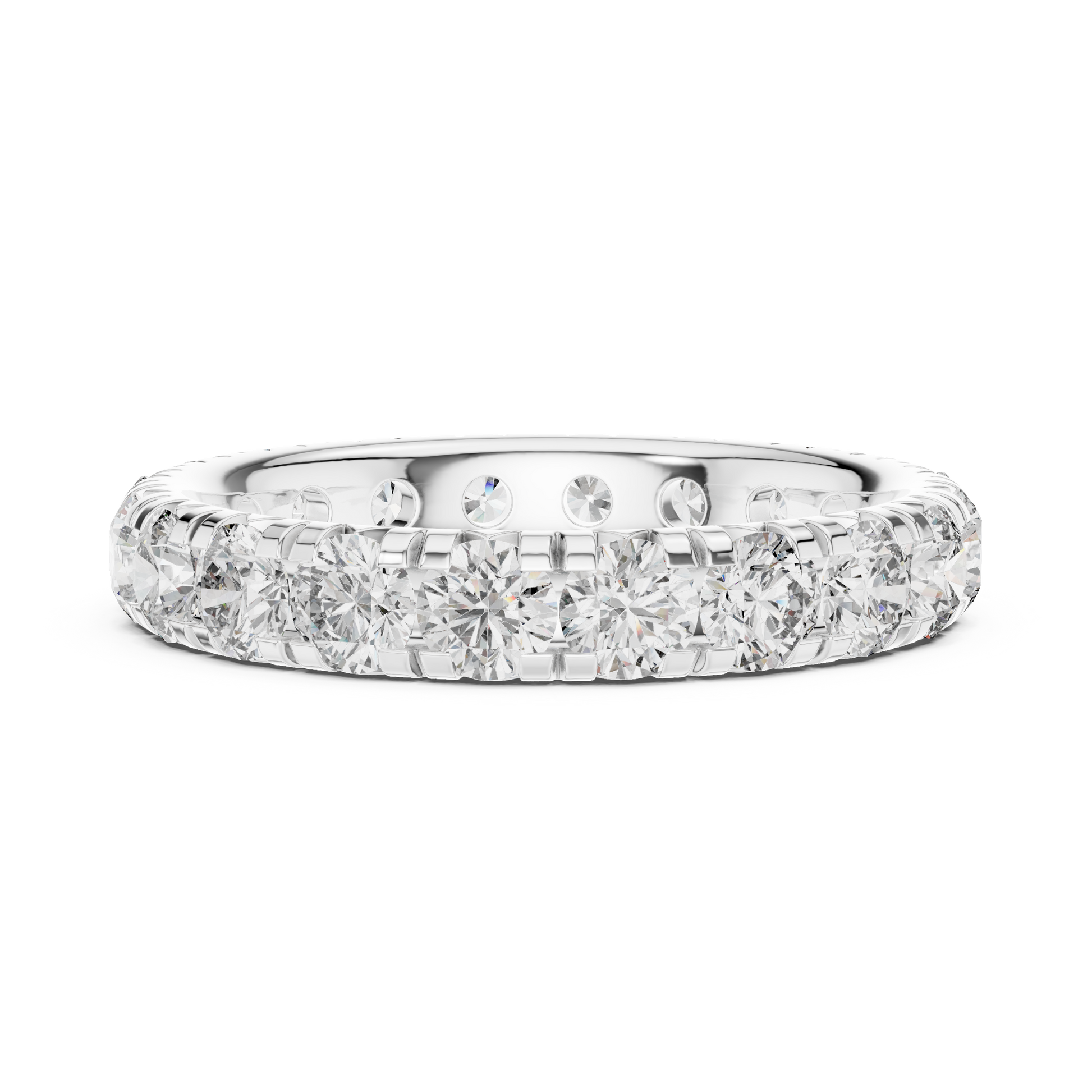 Round Eternity Lab Grown Diamond Ring