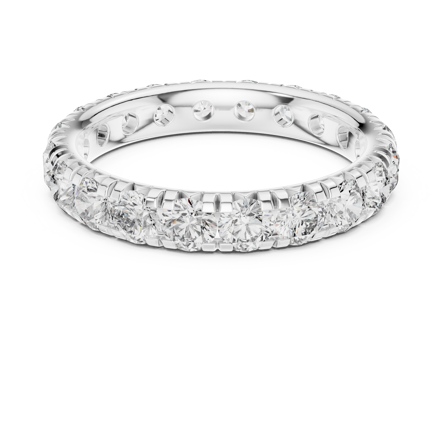 Round Eternity Lab Grown Diamond Ring