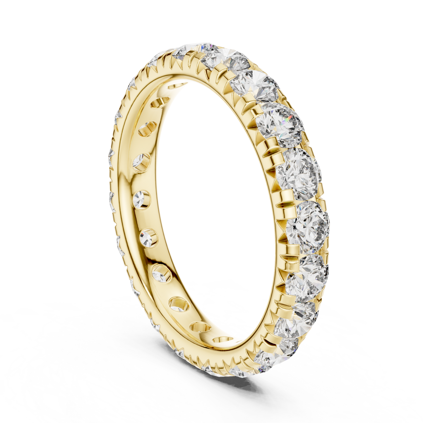 Round Eternity Lab Grown Diamond Ring