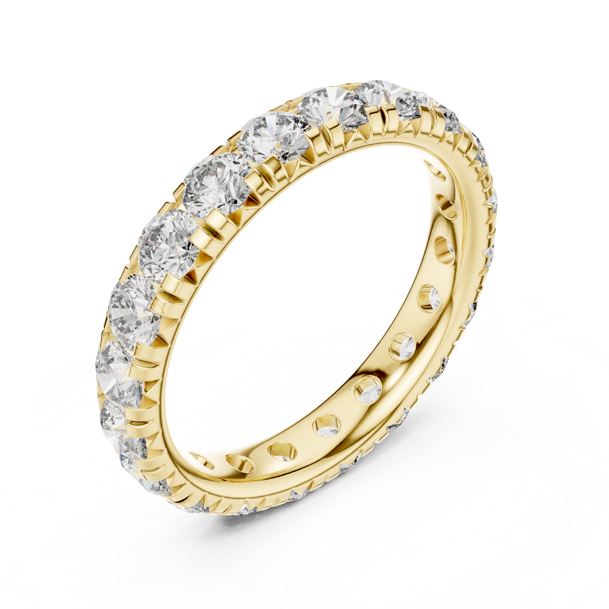 Round Eternity Lab Grown Diamond Ring