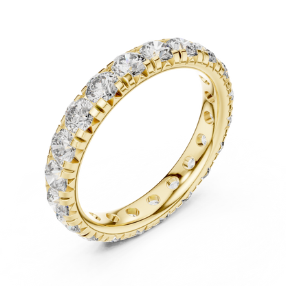 Round Eternity Lab Grown Diamond Ring