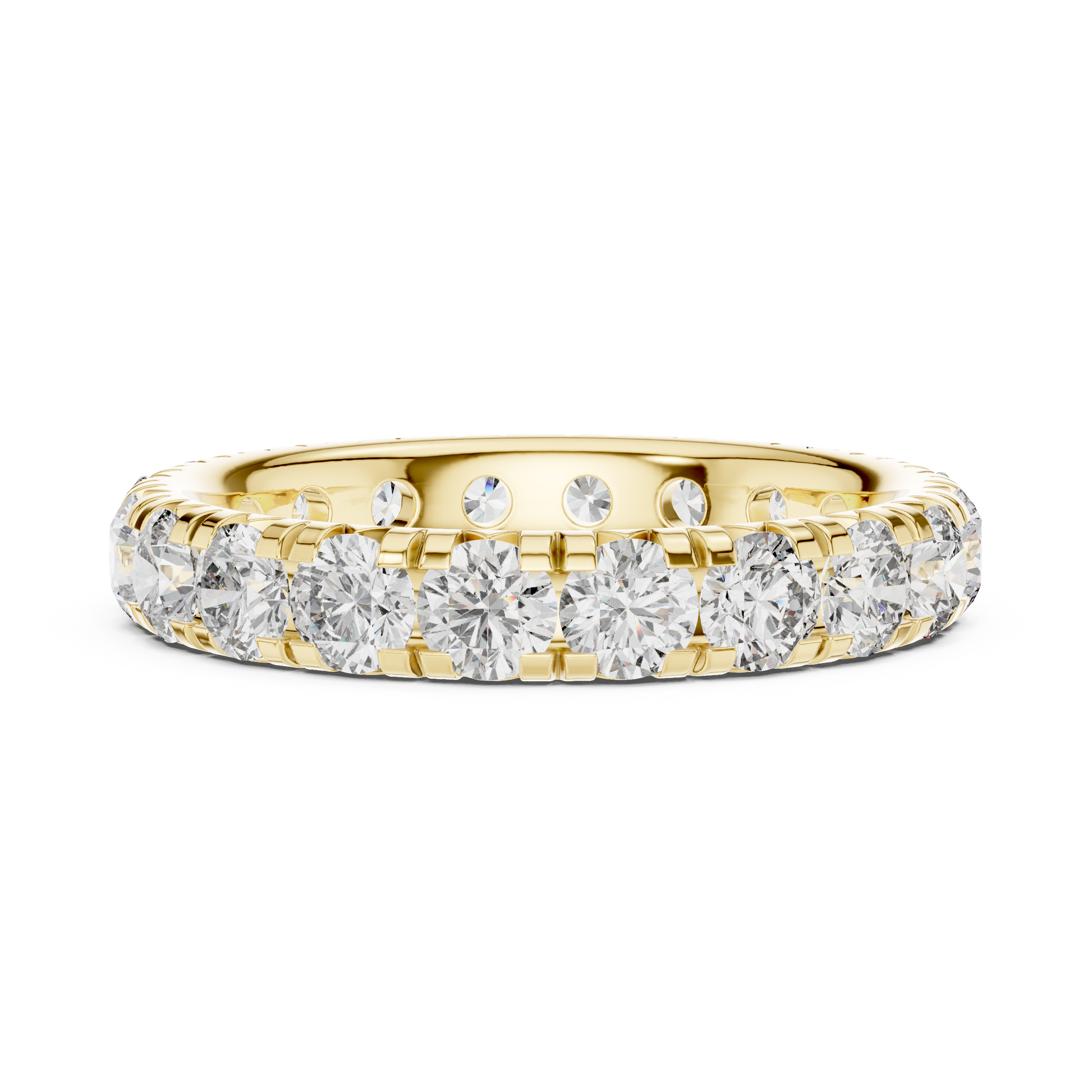 Round Eternity Lab Grown Diamond Ring
