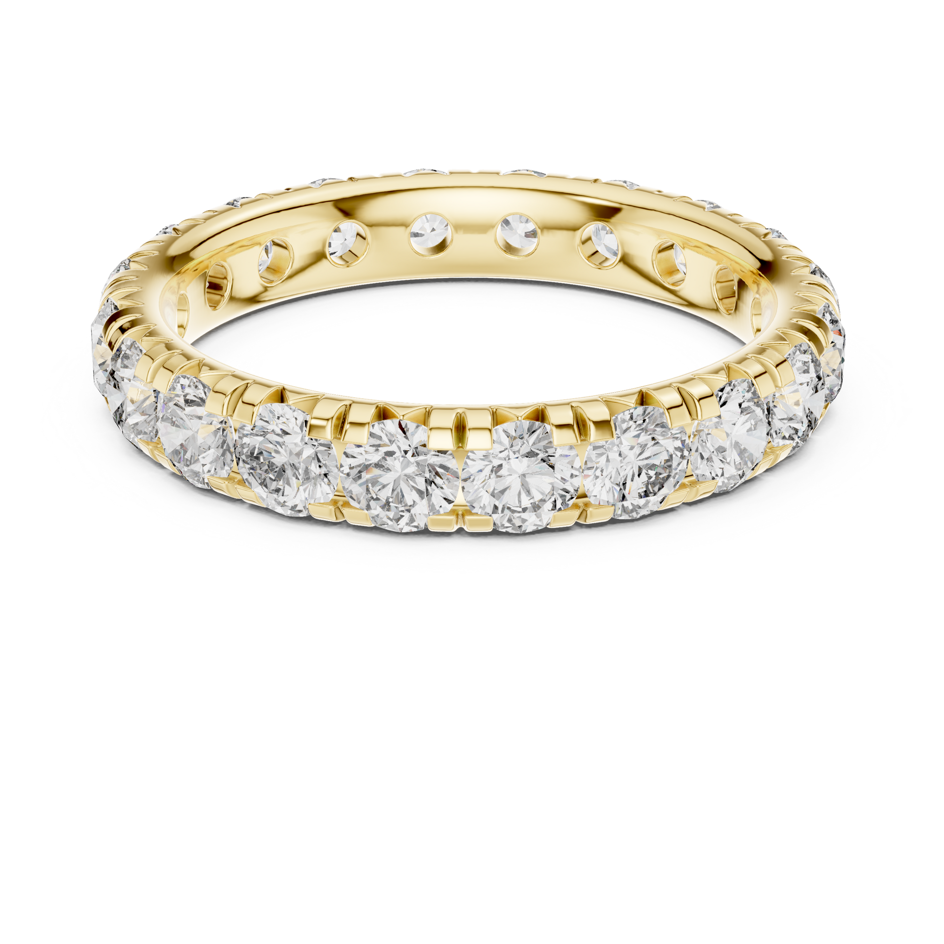 Round Eternity Lab Grown Diamond Ring