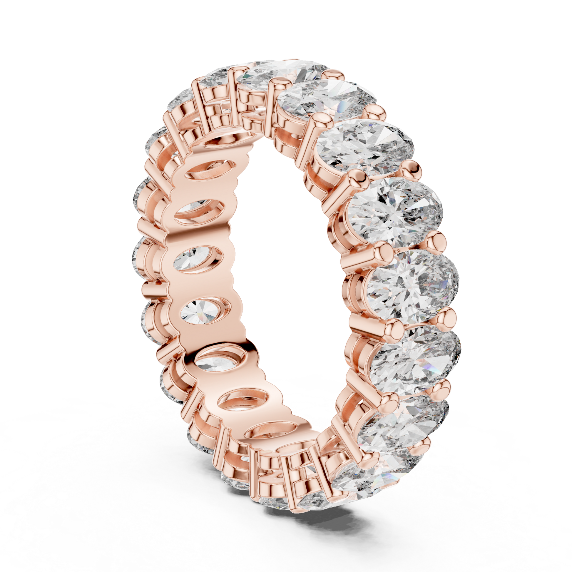 Mixed Shape Lab Grown Diamond Eternity Ring