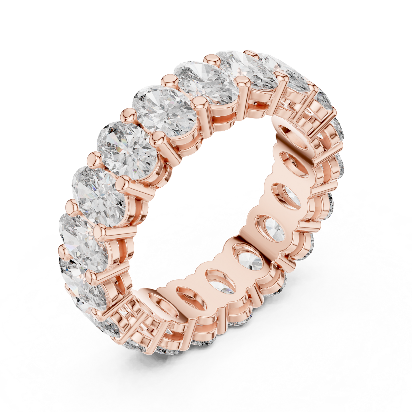 Mixed Shape Lab Grown Diamond Eternity Ring