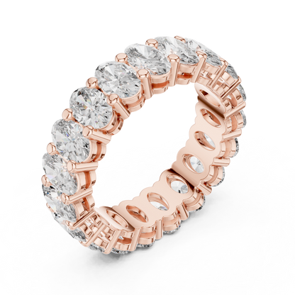 Mixed Shape Lab Grown Diamond Eternity Ring