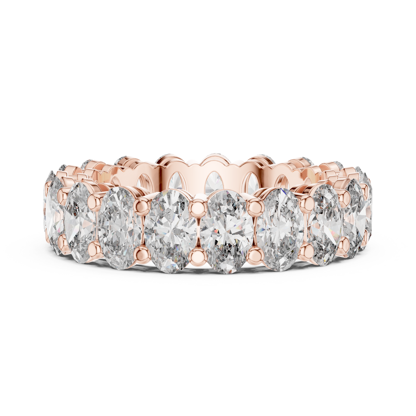 Mixed Shape Lab Grown Diamond Eternity Ring
