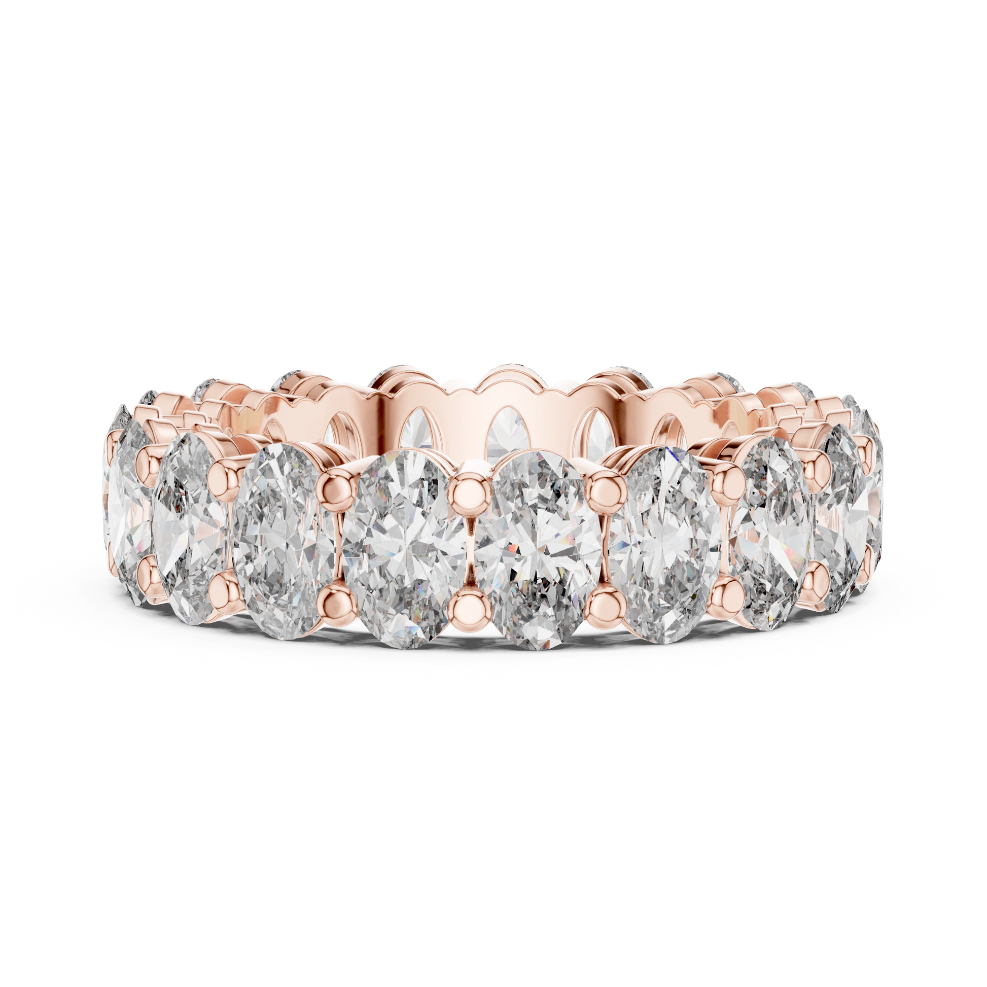 Mixed Shape Lab Grown Diamond Eternity Ring