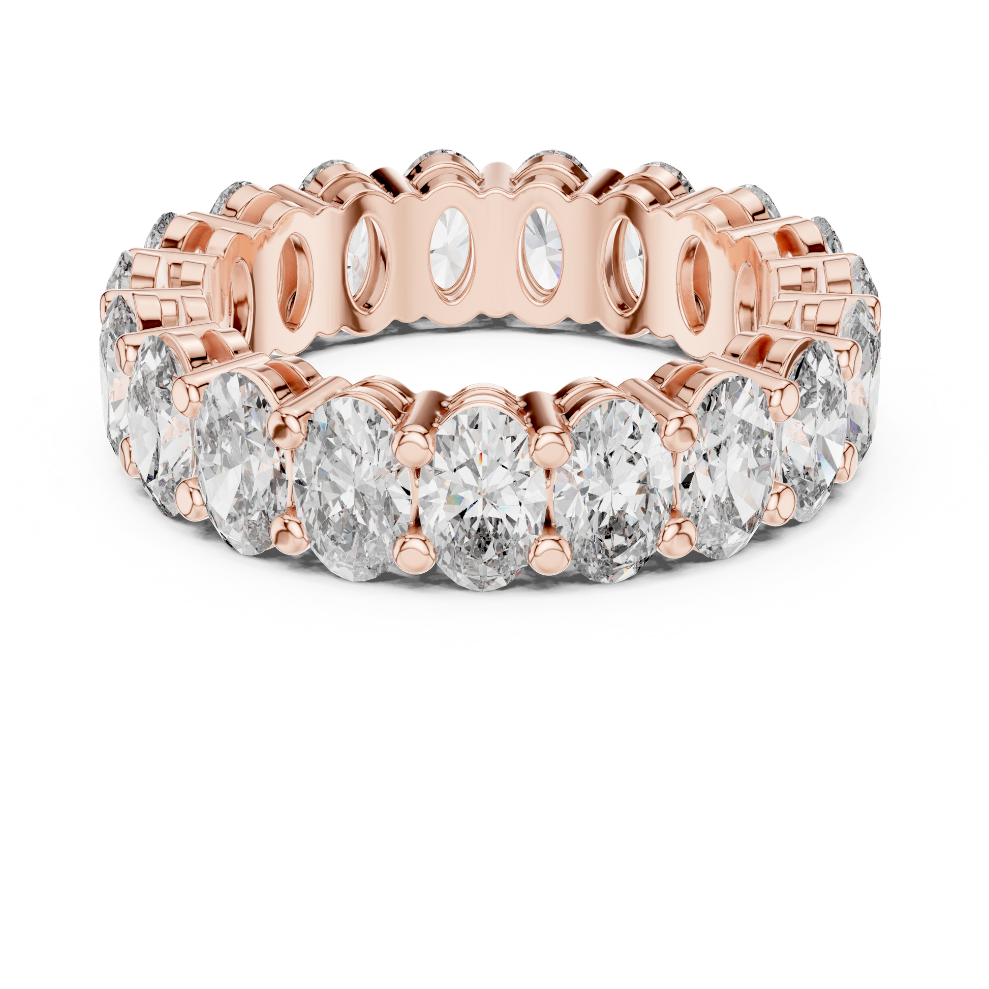 Mixed Shape Lab Grown Diamond Eternity Ring