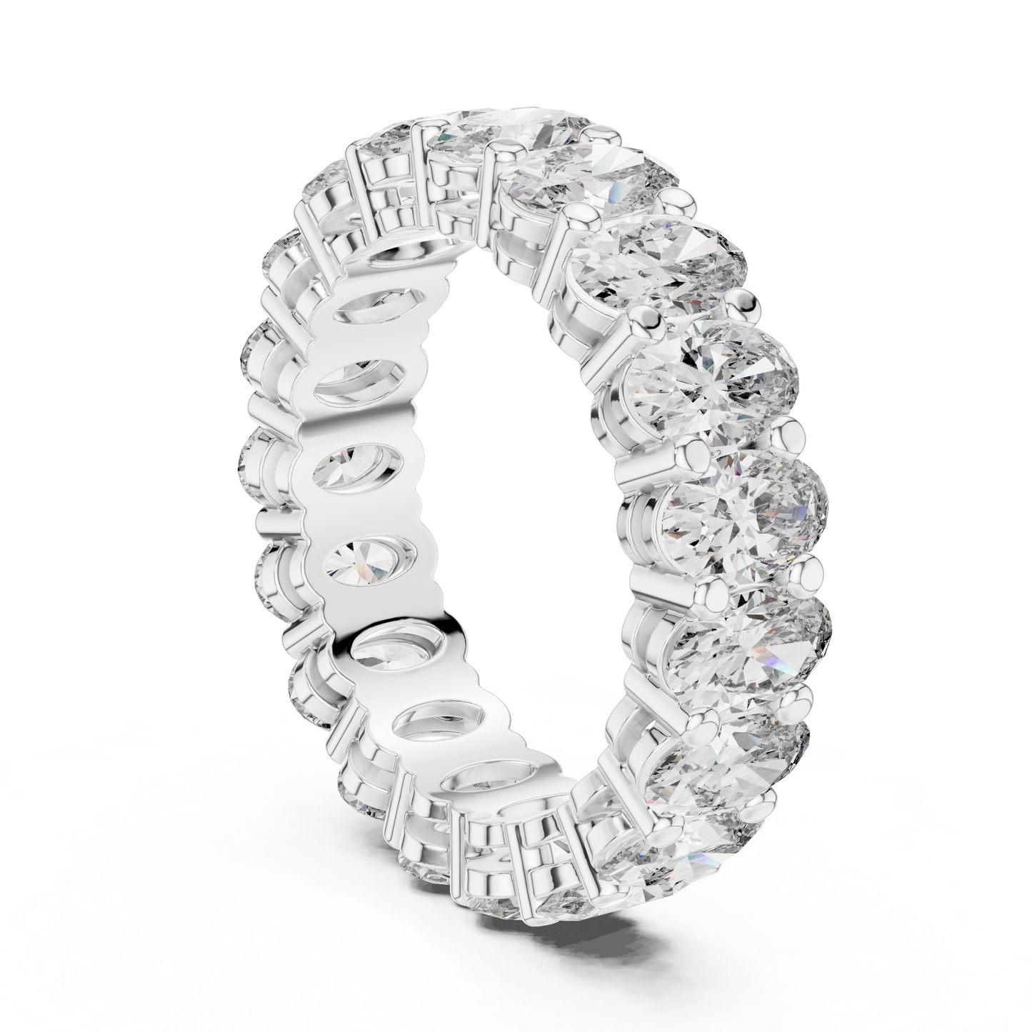 Mixed Shape Lab Grown Diamond Eternity Ring