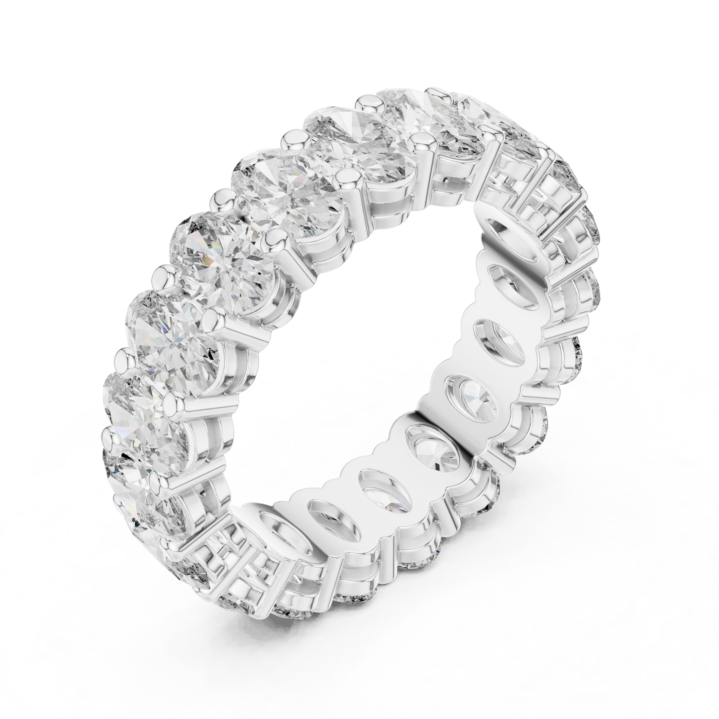 Mixed Shape Lab Grown Diamond Eternity Ring