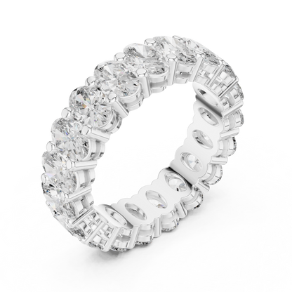 Mixed Shape Lab Grown Diamond Eternity Ring
