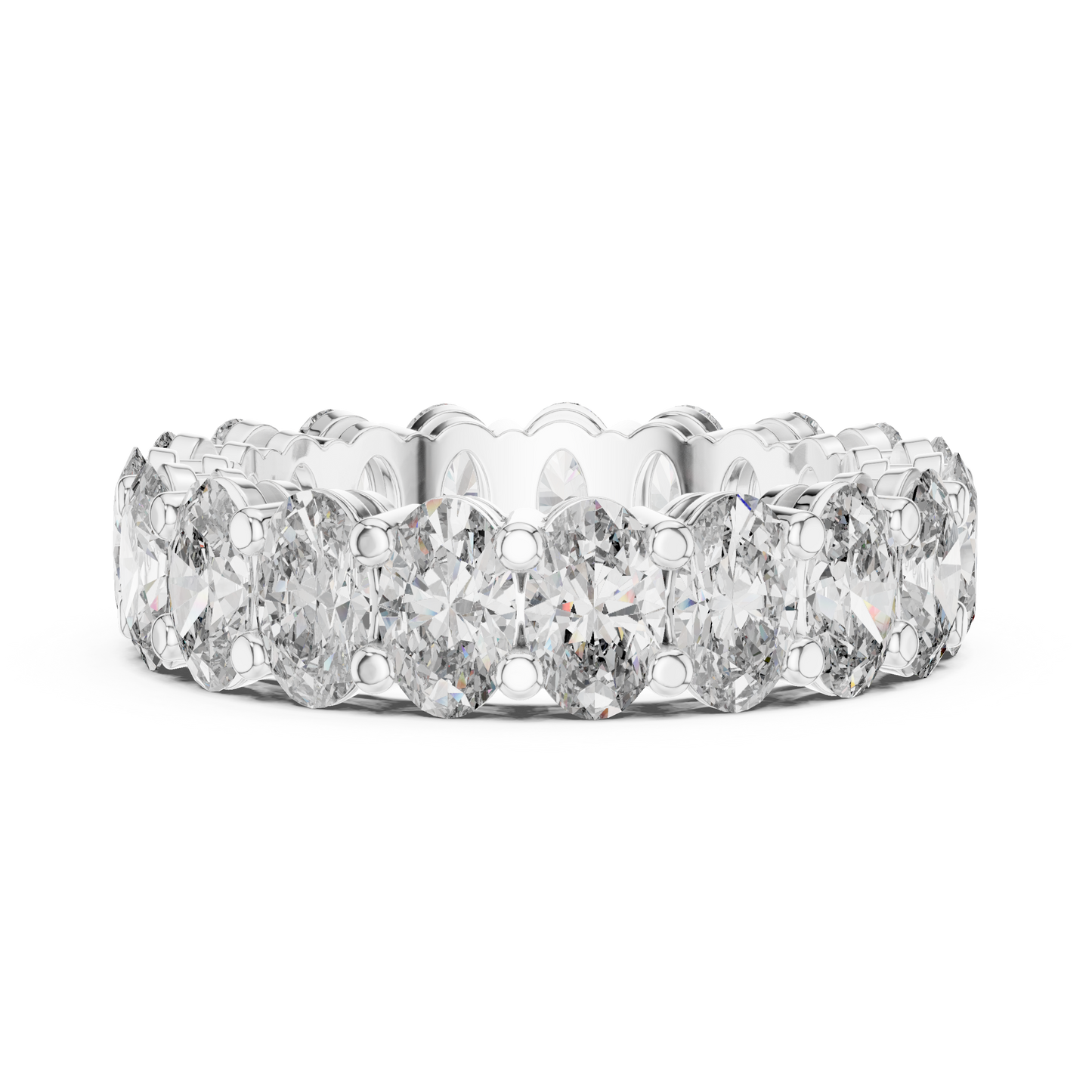 Mixed Shape Lab Grown Diamond Eternity Ring