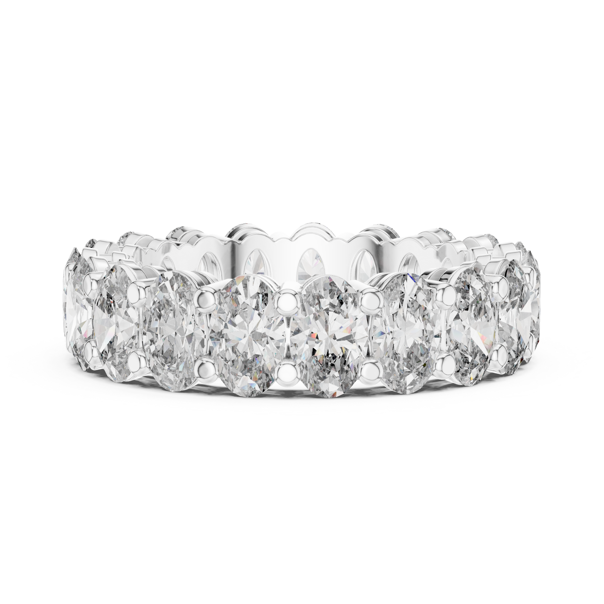 Mixed Shape Lab Grown Diamond Eternity Ring