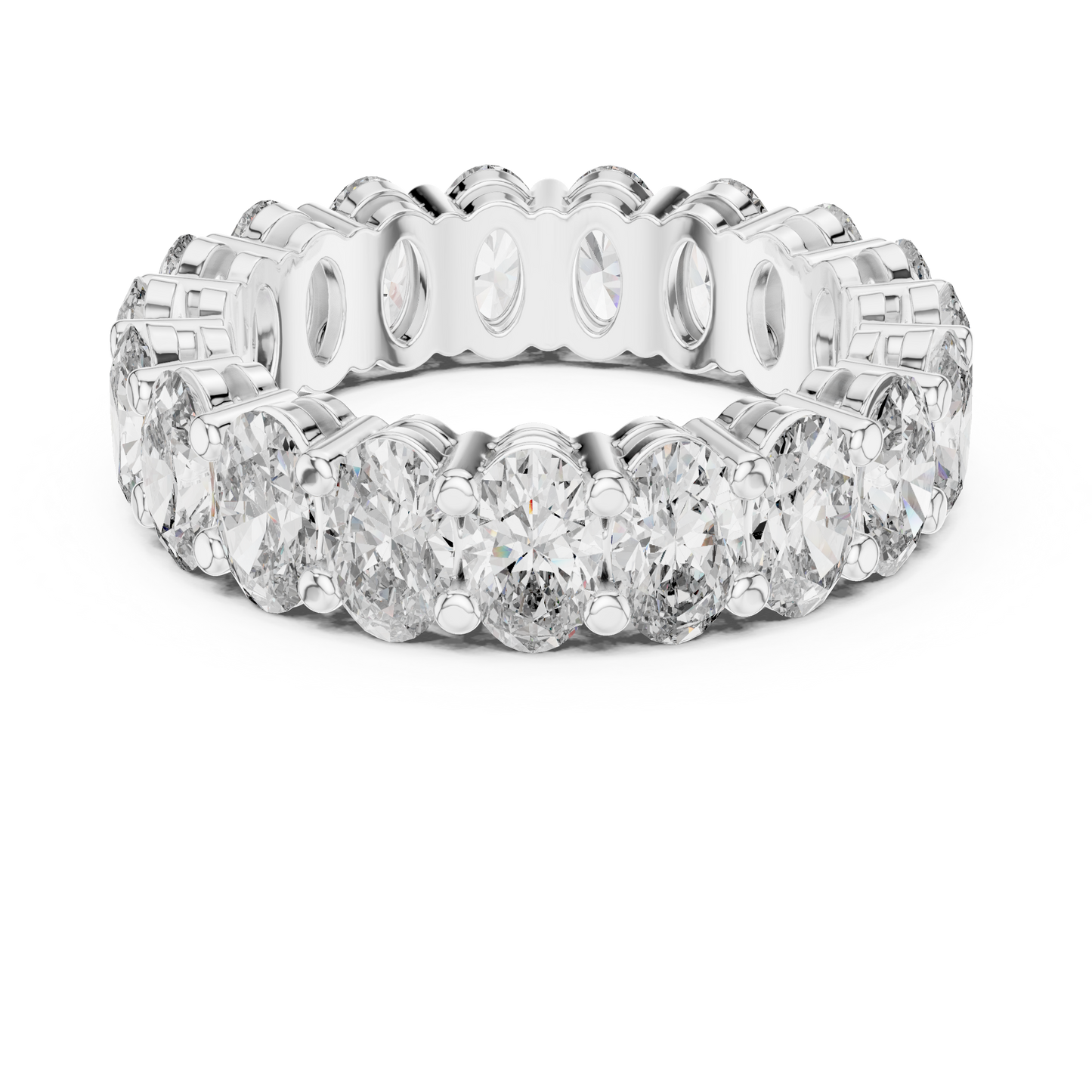 Mixed Shape Lab Grown Diamond Eternity Ring