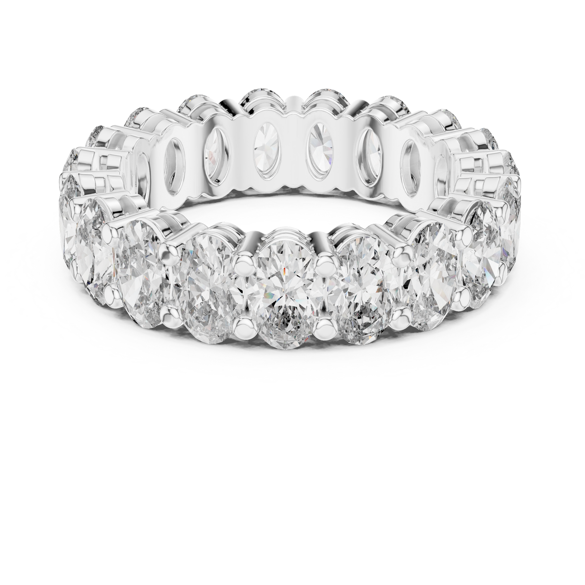 Mixed Shape Lab Grown Diamond Eternity Ring