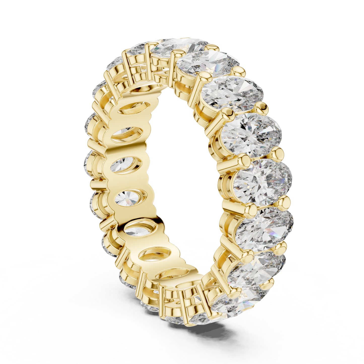 Mixed Shape Lab Grown Diamond Eternity Ring