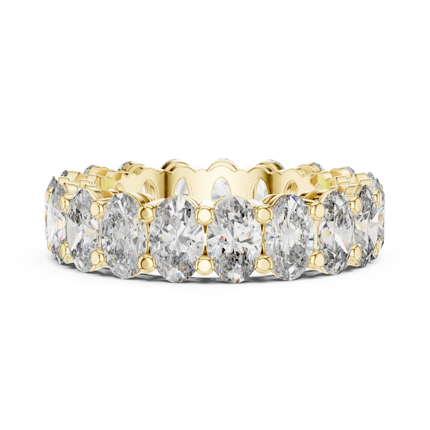 Mixed Shape Lab Grown Diamond Eternity Ring